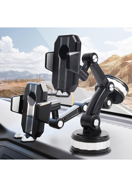 Araba Dashboard 360 Derece Cep Telefonu Tutucu Evrensel Cam Vantuz Masası Dağı (Yurt Dışından) fiyatları