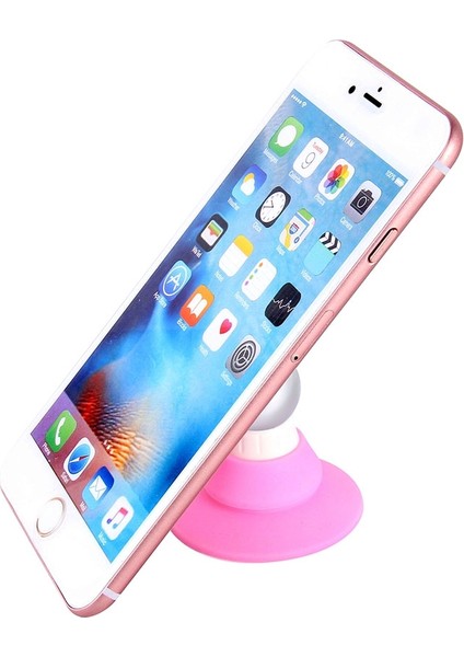 Üçüncü Nesil Evrensel Spin Araba Hava Firar Montaj Telefon Tutucu, 5-6.5 cm Smartphones (Pembe) Genişliği İçin (Yurt Dışından)