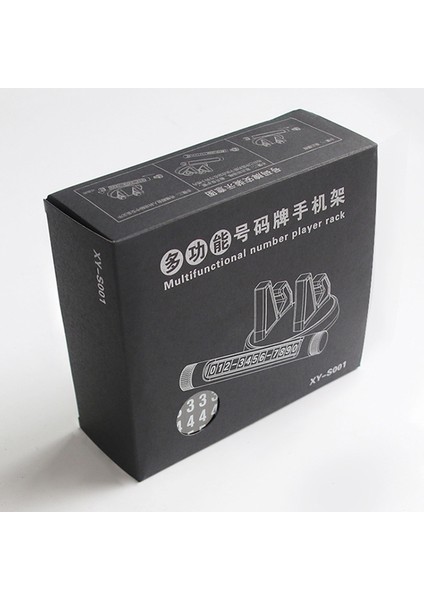 Çok Fonksiyonlu Araba Gösterge Paneli Cep Telefonu Tutucu Geçici Park Kartı (Kırmızı) (Yurt Dışından) fiyatları