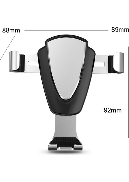 Çok Fonksiyonlu Cep Telefonu Tutucu ile Araba Hava Çıkışı Araba Navigasyon Destek Çerçevesi (Uzay Gümüş) (Yurt Dışından) fiyatları