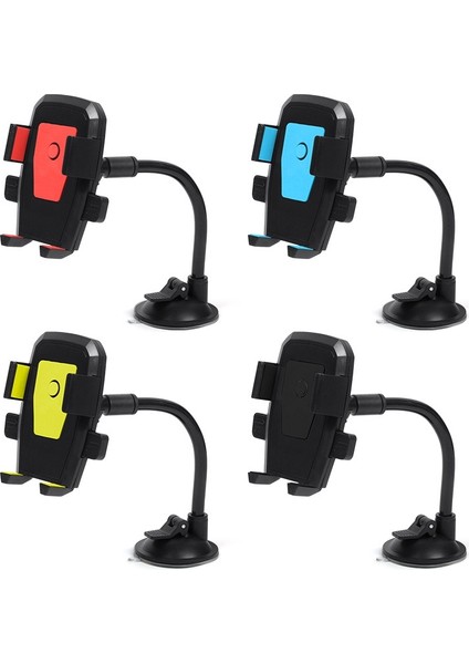 Araba Ön Cam Otomatik Kilit Telefon Tutucu (Sarı) (Yurt Dışından) fiyatları