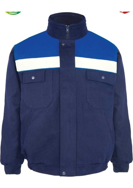 Iş Takımı 7/7 Gabardin Pamuk Kapitoneli Reflektörlü Lacivert fiyatları
