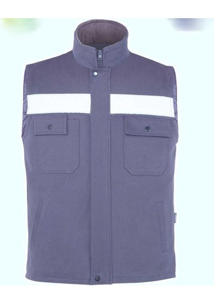 Mervem Iş Takımı 7/7 Gabardin Gri %100 Pamuk Kapitoneli Reflektörlü fiyatları