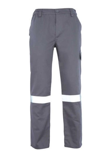 Mervem Iş Takımı 7/7 Gabardin Gri %100 Pamuk Kapitoneli Reflektörlü modelleri