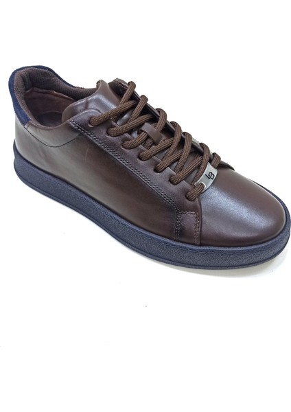 Lucıano Bellini Kahverengi Deri Erkek Casual Ayakkabı
