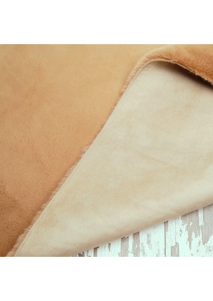 Rex Tavşanı Dekoratif Post Peluş Halı Camel (Tüy Yüksekliği 22 Mm) fiyatları