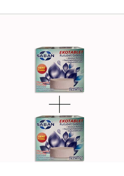 Saban nem Alıcılı ve Rutubet Giderici Yedek Tablet 2X500 gr Naturel 2'li Paket fiyatları
