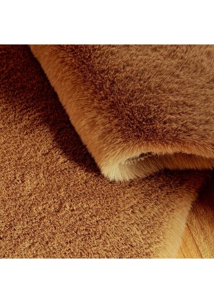 Rex Tavşanı Dekoratif Post Peluş Halı Camel (Tüy Yüksekliği 22 Mm) fiyatları