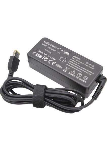 Lenovo Uyumlu Muadil Ürün Ithalatçı Firma Garantili Ideapad G50-70 G70-70 Z40-70 Z50-70 Z50-75 Z70-80 Laptop M53 M73 M83 M93 M93P M700 M710 M720 M900 M910 M920 Notebook Şarj Adaptörü 20V 3.25A 65W modelleri