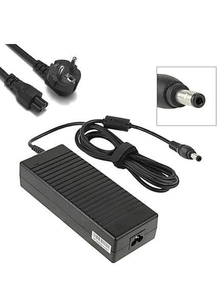 Monster Abra A5 V15.2.1 ile Uyumlu Muadil Ürün 2 Yıl Ithalatçı Firma Garantili Laptop Notebook Şarj Şarz Adaptör Şarj Aleti Cihazı 19V 6.32A - 5.5mm 2.5mm