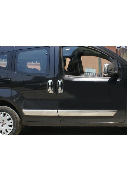 Fiat Fiorino Krom Yan Kapı Çıtası 4 Parça 2008 Üzeri Pasl.çelik