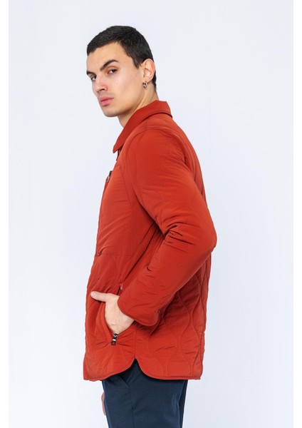 Erkek Regular Fit Çok Cepli Yırtmaç Kol Kapitoneli Astarlı Baharlık Ince Kısa Mont modelleri