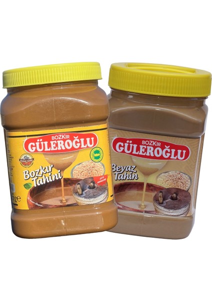 Beyaz ve Siyah Tahin