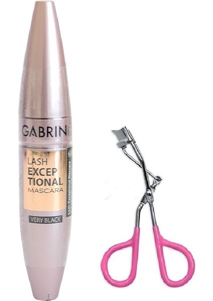 Monicatimekirpik Kıvırıcı +Gabrini Lash Exceptional Mascara Set