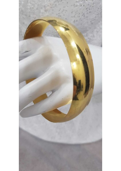 24 Ayar Altın Kaplama 1.5 mm Baca Bilezik fırsatları