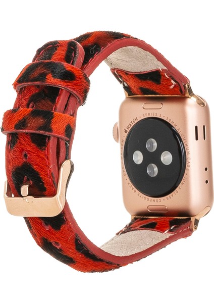 Apple Watch Uyumlu Deri Kordon 42-44-45MM LEO55N