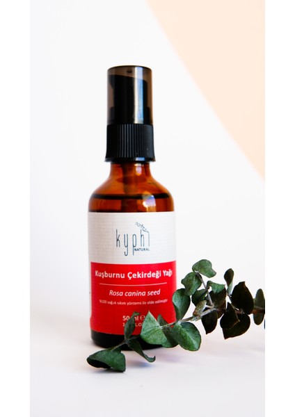 Kuşburnu Çekirdeği Yağı Soğuk Sıkım 50 ml