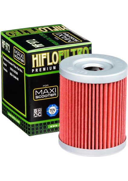 Maxsym 400İ Abs 2011-2015 Hiflo HF972 Yağ Filtresi