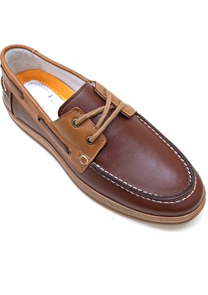 Lucıano Bellini Kahverengi Deri Erkek Casual Ayakkabı modelleri