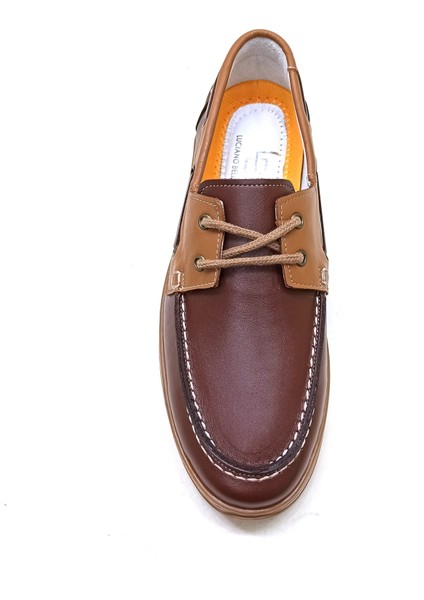 Lucıano Bellini Kahverengi Deri Erkek Casual Ayakkabı fırsatları