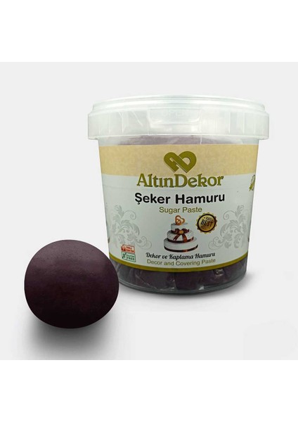 Altın Usta Şeker Hamuru Bordo 1 kg