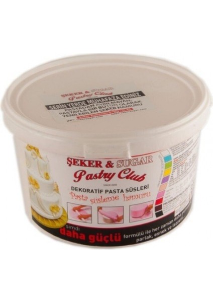 Şeker Hamuru 2.5 kg Kırmızı