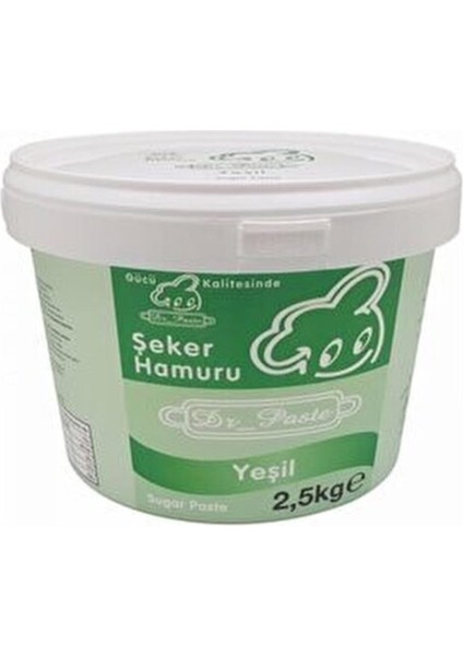 Dr. Paste Şeker Hamuru 2,5 kg Yeşil