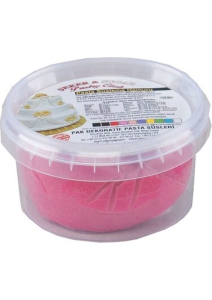 Şeker Hamuru 200 gr Fuşya
