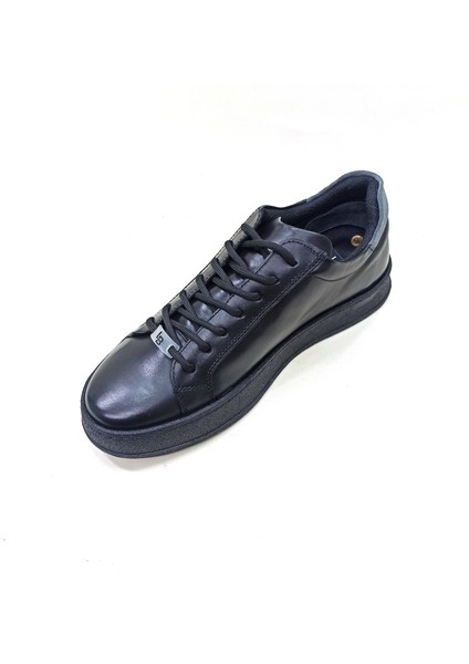 Lucıano Bellini Siyah Deri Erkek Casual Ayakkabı fırsatları