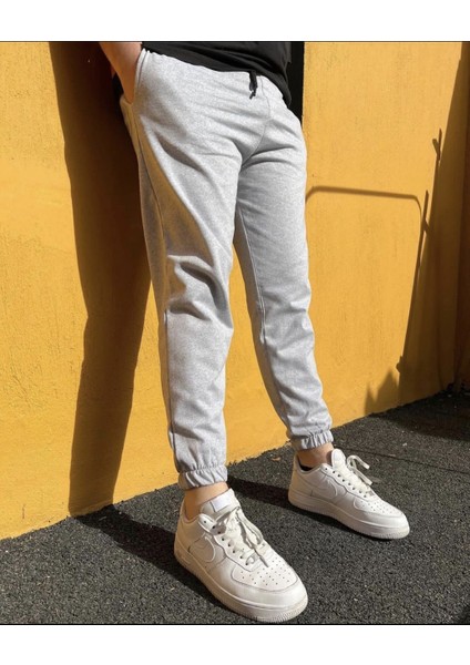 New Cabin Yeni Sezon Yazlık Unisex Jogger Paça Slim Fit Eşofman Altı