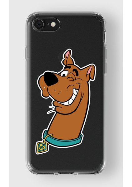 Iphone 6 Plus / 6s Plus Uyumlu Scooby Doo Tasarımlı Şeffaf Kılıf