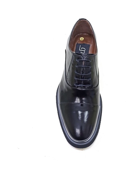 Lucıano Bellini Siyah Rugan Deri Erkek Casual Ayakkabı fırsatları