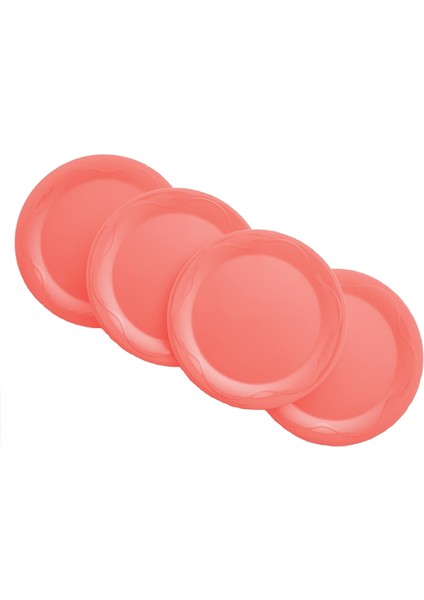 Piknik Tabakları 28 cm Turuncu Servis Tabağı