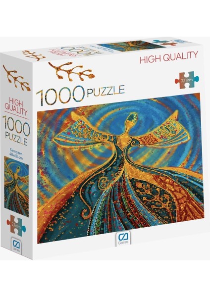 Ca Games 1000 Parça Semazen Puzzl (Yeni)