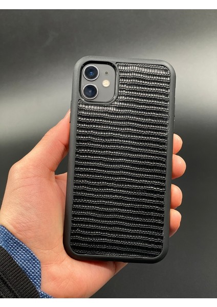 iPhone11 Uyumlu Hakiki Deri Arka Kapak Kılıf
