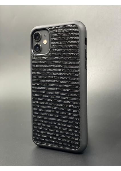 iPhone11 Uyumlu Hakiki Deri Arka Kapak Kılıf