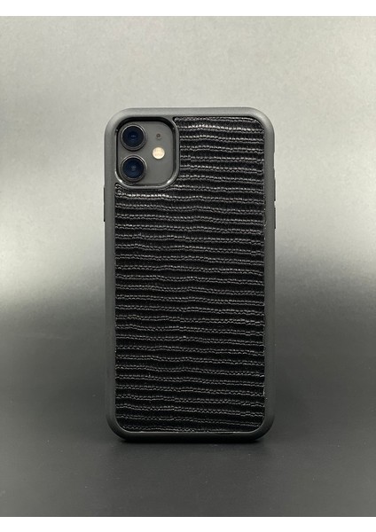 iPhone11 Uyumlu Hakiki Deri Arka Kapak Kılıf