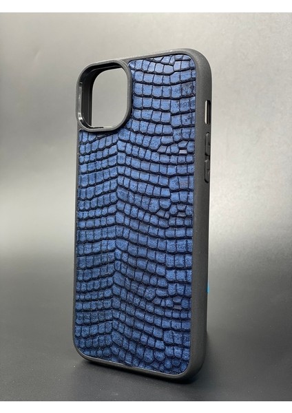iPhone 14 Plus Uyumlu Kılıf Hakiki Deri Telefon Kılıfı