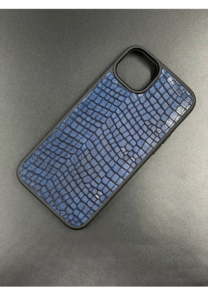 iPhone 14 Plus Uyumlu Kılıf Hakiki Deri Telefon Kılıfı