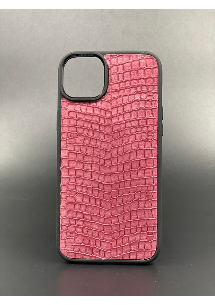 iPhone 14 Plus Uyumlu Kılıf Hakiki Deri Telefon Kılıfı