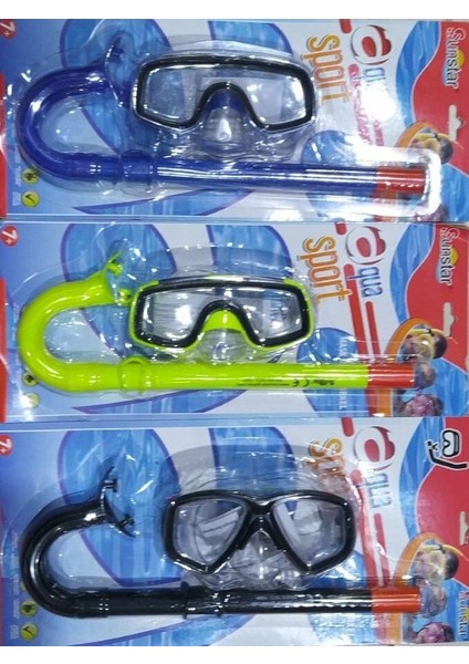 Cocuk Maske Snorkel Set 07/15 Yaş