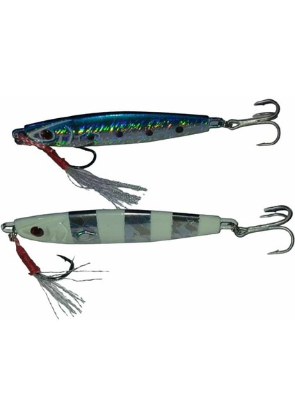 Japanese Yesei 28 gr Jig Mavi Zebra fırsatları