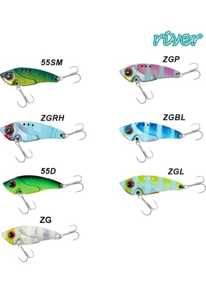 River Sebastian Vibrasyon Jig - 10 gr