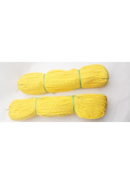 3 mm Sarı Tress Makrome (Supla, Plaj ve Yazlık Çanta Yapım) Ipi 700 gr