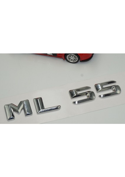 Benz ml 55 Bagaj Krom Metal 3m 3D Yazı Logo