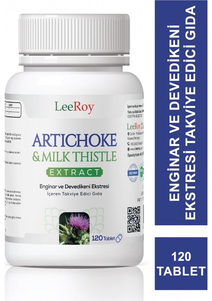 Artichoke & Milk Thistle 120 Tablet