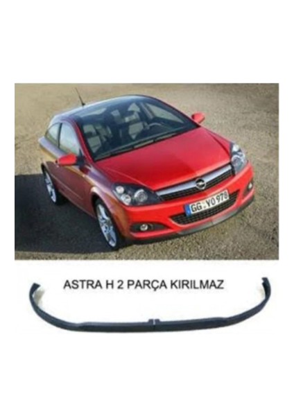 ŞüsCarOto Aksesuar Üniversal Astra H Lip Esnek Tampon Altı Dil Karlık Ön Ek