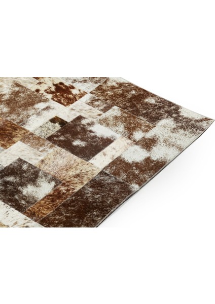 Patchwork Doğal Dana Derisi Halı 120 x 180 cm modelleri