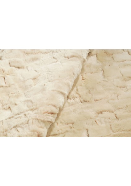 Krem Doğal Kürk Halı 160 x 230 cm fiyatları