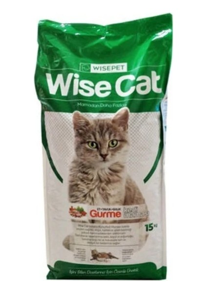 Wise Cat Gurme Kedi Maması 15KG